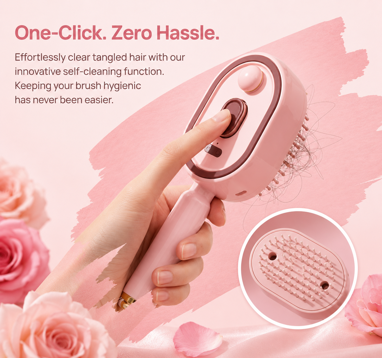 AuraBrush™ – Smooth, Sleek Hair In Minutes